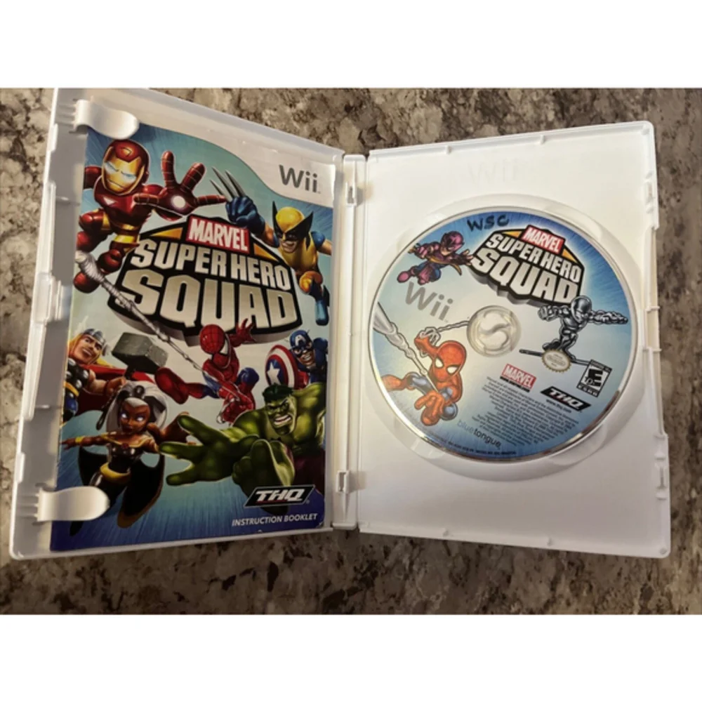 Marvel Super Hero Squad Game (Nintendo Wii) Complete‎ In Box-VGC
